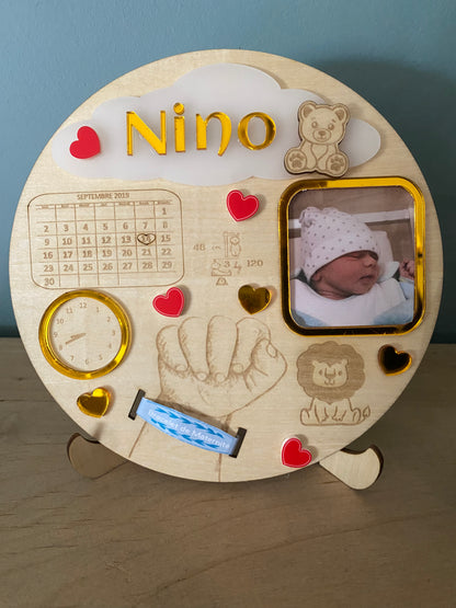 Cadre de Naissance Personnalisé