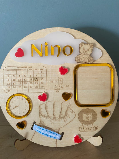 Cadre de Naissance Personnalisé