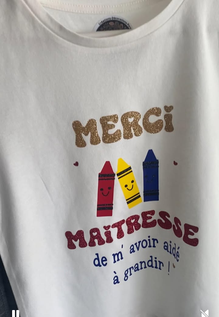 T-Shirt Personnalisé Flex-Thermocollant